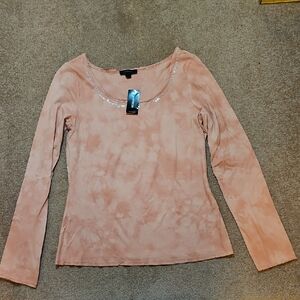 NWT Express Blush Long Sleeve Top